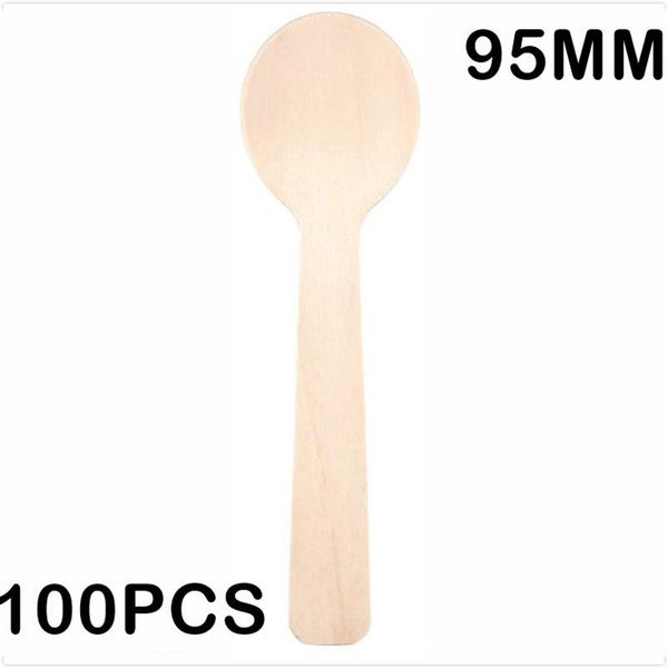 disposable dinnerware promotion - party wedding supplies 95mm tableware wood coffee tea stirrer/ice cream spoon, 100/pack
disposable dinnerware promotion - party wedding supplies 95mm tableware wood coffee tea stirrer/ice cream spoon, 100/pack