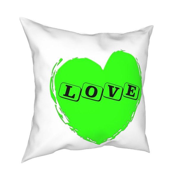 pillow case heartfelt love big green square pillowcase printed zipper decorative throw for room cushion
pillow case heartfelt love big green square pillowcase printed zipper decorative throw for room cushion