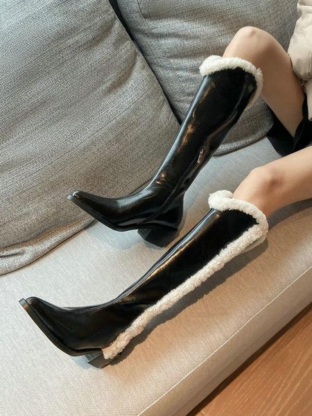 boots eshtonshero women knee high winter shoes botas mujer leather snow female casual black plush footwear
boots eshtonshero women knee high winter shoes botas mujer leather snow female casual black plush footwear