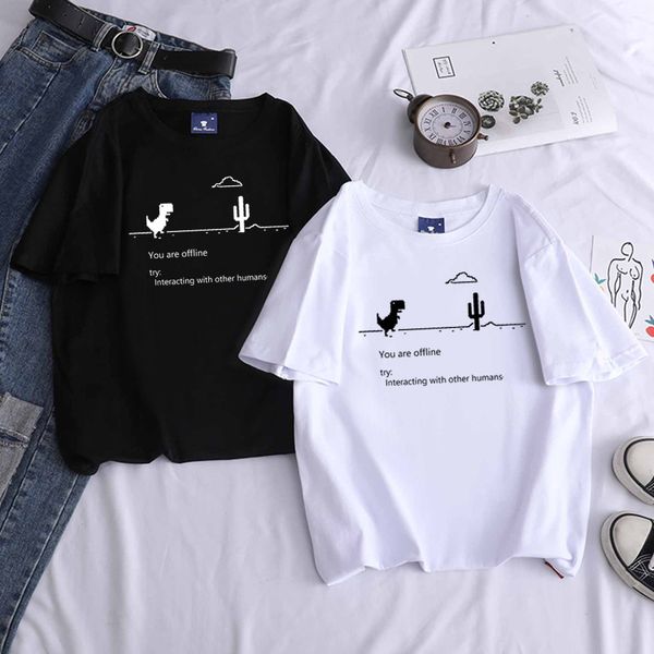 summer women clothing t-shirts new harajuku kpop female vintage tshirt dinosaur short sleeve tees fashion casual t shirt, White
summer women clothing t-shirts new harajuku kpop female vintage tshirt dinosaur short sleeve tees fashion casual t shirt, White