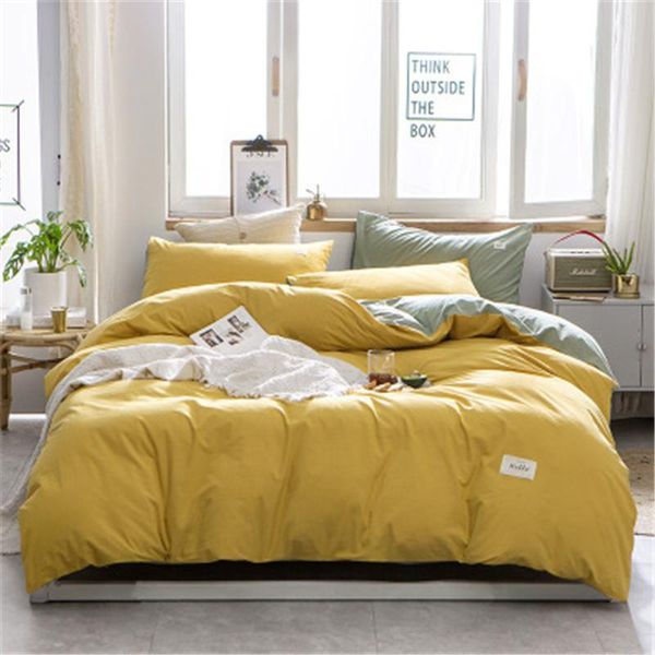 bedding sets set solid color duvet cover quilt covers pillowcases home textile king gray blue pink green
bedding sets set solid color duvet cover quilt covers pillowcases home textile king gray blue pink green