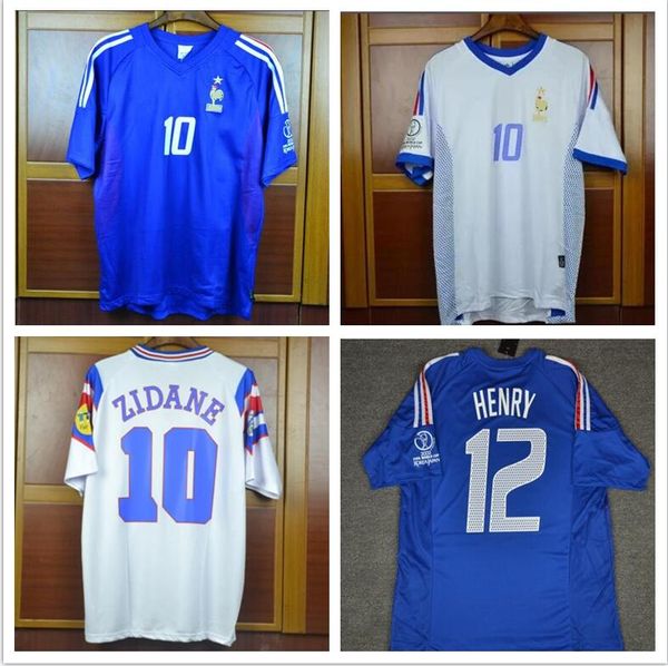 1994 1996 1998 2002 retro soccer jersey world cup fr 96 98 02 04 06 zidane henry maillot de foot 2000 2004 home blue away white trezeguet fo, Black
1994 1996 1998 2002 retro soccer jersey world cup fr 96 98 02 04 06 zidane henry maillot de foot 2000 2004 home blue away white trezeguet fo, Black