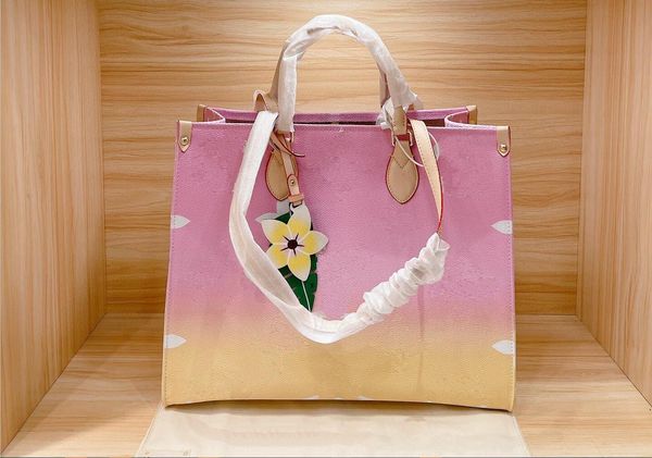 luxyrys designer women's shopping bag flower color leather onthego handbag push tote
luxyrys designer women's shopping bag flower color leather onthego handbag push tote