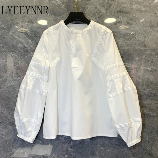 women's blouses & shirts lyeeynnr vintage white women o neck casual long sleeve pure color loose autumn korean style arrival
women's blouses & shirts lyeeynnr vintage white women o neck casual long sleeve pure color loose autumn korean style arrival