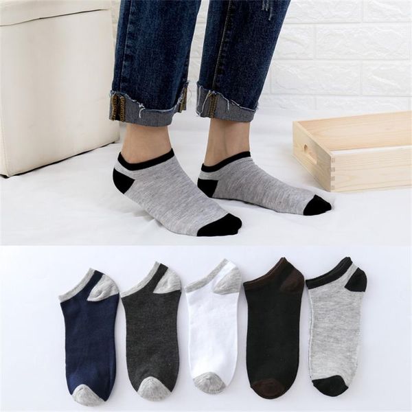men's socks 1pairs low cut color separation invisible short breathable college style tube shallow mouth, Black
men's socks 1pairs low cut color separation invisible short breathable college style tube shallow mouth, Black