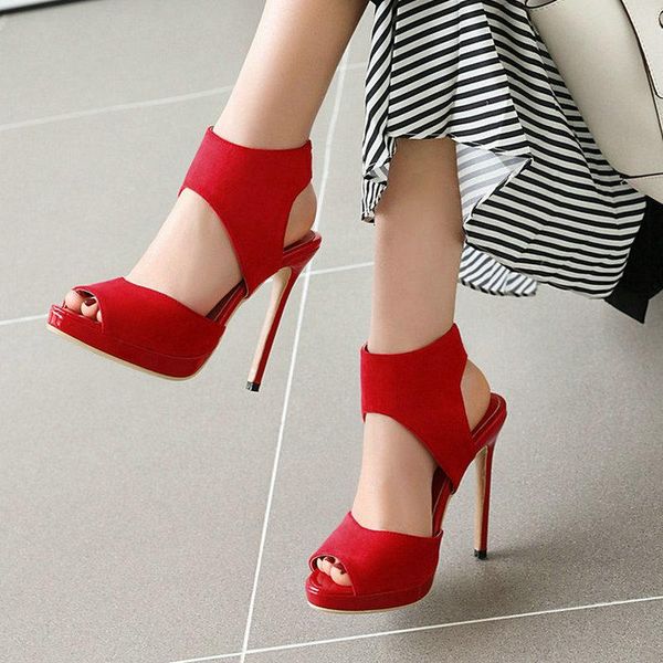 dress shoes 2021 platform thin high heel women sandals elastic band summer peep toe party big size 34-43, Black
dress shoes 2021 platform thin high heel women sandals elastic band summer peep toe party big size 34-43, Black