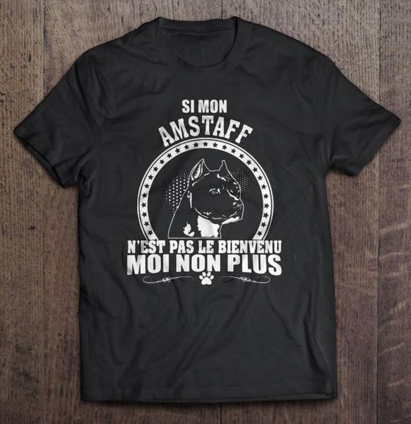 men's t-shirts men t shirt si mon amstaff n'est pas le bienvenu moi non plus women t-shirt, White;black
men's t-shirts men t shirt si mon amstaff n'est pas le bienvenu moi non plus women t-shirt, White;black