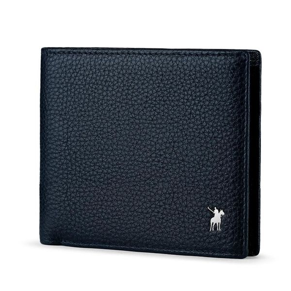 wallet male short leather thin wallet fashion blue driver's license card bag business gift williampolo, Red;black
wallet male short leather thin wallet fashion blue driver's license card bag business gift williampolo, Red;black