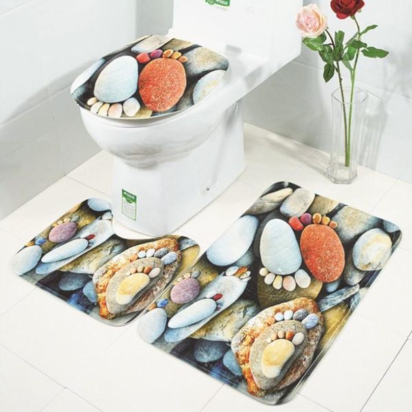 carpets 3 pieces/set beautiful ankle cobblestone style anti-silp bath mat flannel contour rug lid toilet cover carpet bathroom set
carpets 3 pieces/set beautiful ankle cobblestone style anti-silp bath mat flannel contour rug lid toilet cover carpet bathroom set
