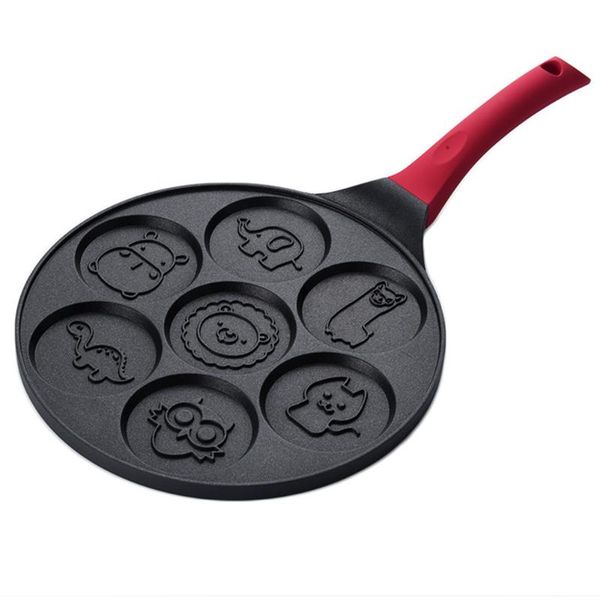 cooking tool flat base frying cartoon home kitchen 7 holes silicone handle pancake pan ergonomic design non stick animal mold pans
cooking tool flat base frying cartoon home kitchen 7 holes silicone handle pancake pan ergonomic design non stick animal mold pans