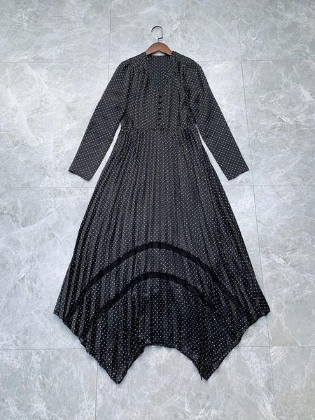 casual dresses black lace stitching women dress v-neck buttons long sleeve dot printing asymmetric midi, Black;gray
casual dresses black lace stitching women dress v-neck buttons long sleeve dot printing asymmetric midi, Black;gray