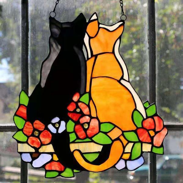 decorative objects & figurines acrylic window pendant cat / sun colorful painting art hanging decoration for indoor outdoor
decorative objects & figurines acrylic window pendant cat / sun colorful painting art hanging decoration for indoor outdoor