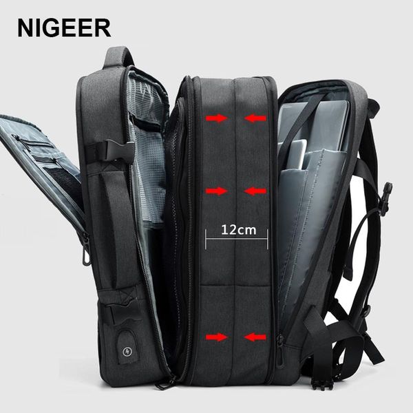 backpack multifunction travel expansion for business male mochila usb charging 15.6" laplarge capacity
backpack multifunction travel expansion for business male mochila usb charging 15.6" laplarge capacity