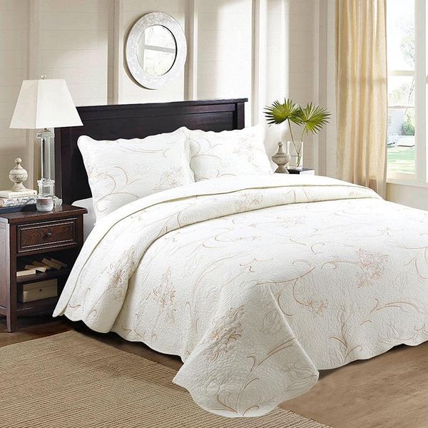 comforters & sets luxury cotton king summer quilt + 2 pillow cases quilted thin comforter blanket embroidery floral el home use
comforters & sets luxury cotton king summer quilt + 2 pillow cases quilted thin comforter blanket embroidery floral el home use