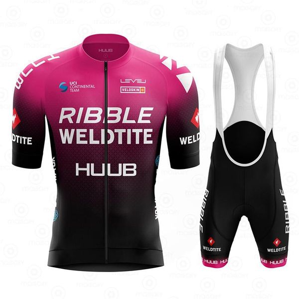 racing sets cycling jersey set 2021 huub breathable pro team bicycle clothing bib shorts suits bike wear clothes, Black;blue
racing sets cycling jersey set 2021 huub breathable pro team bicycle clothing bib shorts suits bike wear clothes, Black;blue