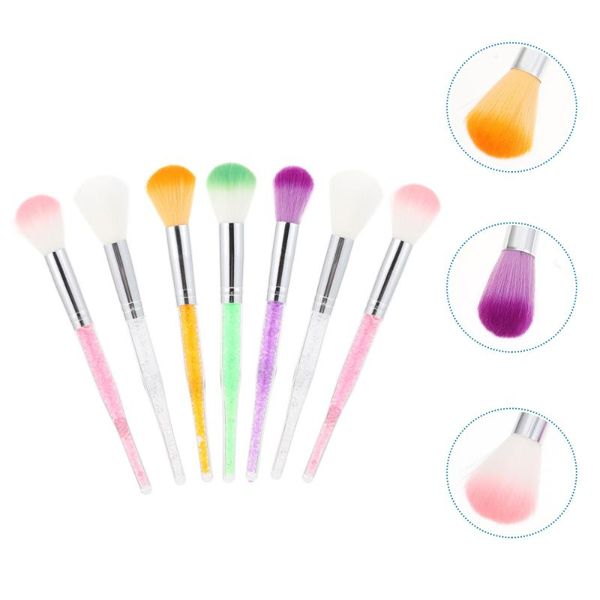 nail brushes 7pcs practical acrylic dust manicure use cleaning mixed color, Yellow
nail brushes 7pcs practical acrylic dust manicure use cleaning mixed color, Yellow
