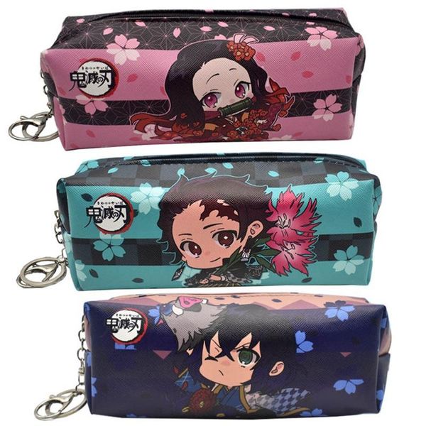 pencil bags 1pcs japan anime demon slayer: kimetsu no yaiba kamado nezuko pu leather student pen bag case cosmetic storage
pencil bags 1pcs japan anime demon slayer: kimetsu no yaiba kamado nezuko pu leather student pen bag case cosmetic storage