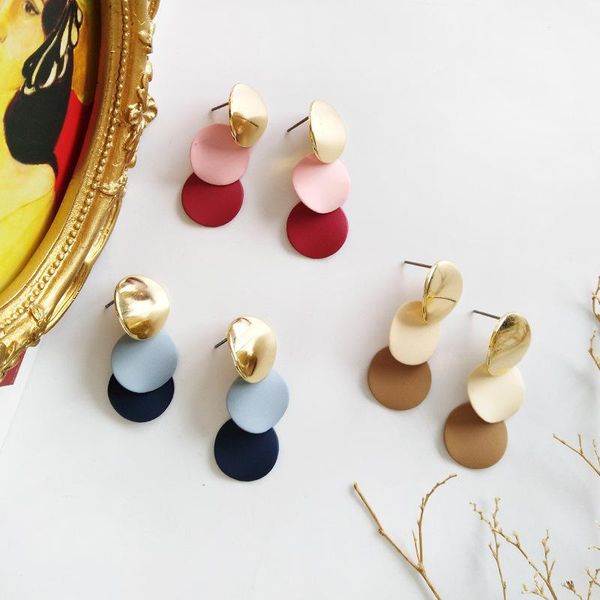 design vintage gold multilayer geometric long drop stud earrings colorful fashion jewelry accessories for women gifts dangle & chandelier, Silver
design vintage gold multilayer geometric long drop stud earrings colorful fashion jewelry accessories for women gifts dangle & chandelier, Silver