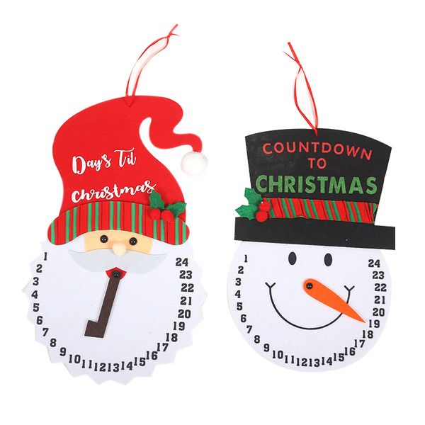 Christmas Decorations Christmas Creative Cartoon Santa Claus Countdown Calendar Non-woven Printing Calendar
Christmas Decorations Christmas Creative Cartoon Santa Claus Countdown Calendar Non-woven Printing Calendar