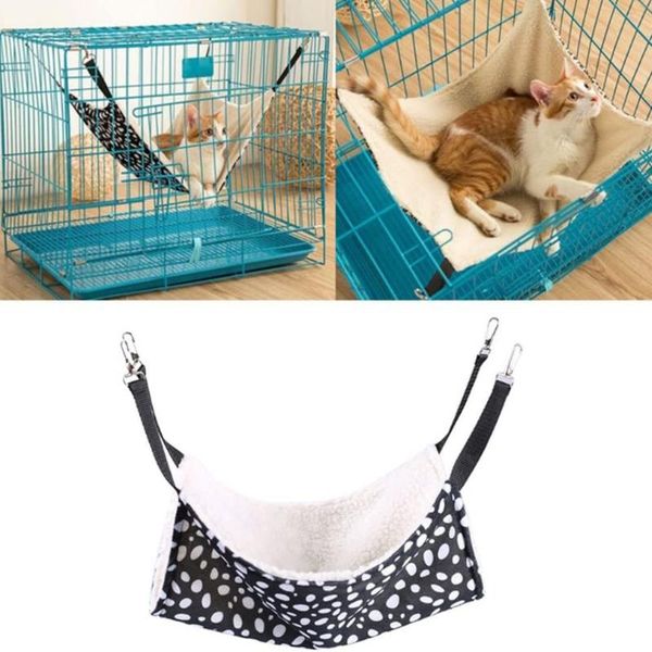 double-sided cat hammock breathable sleeping hanging bag cage warm bed mat with fleece machine washable beds & furniture
double-sided cat hammock breathable sleeping hanging bag cage warm bed mat with fleece machine washable beds & furniture
