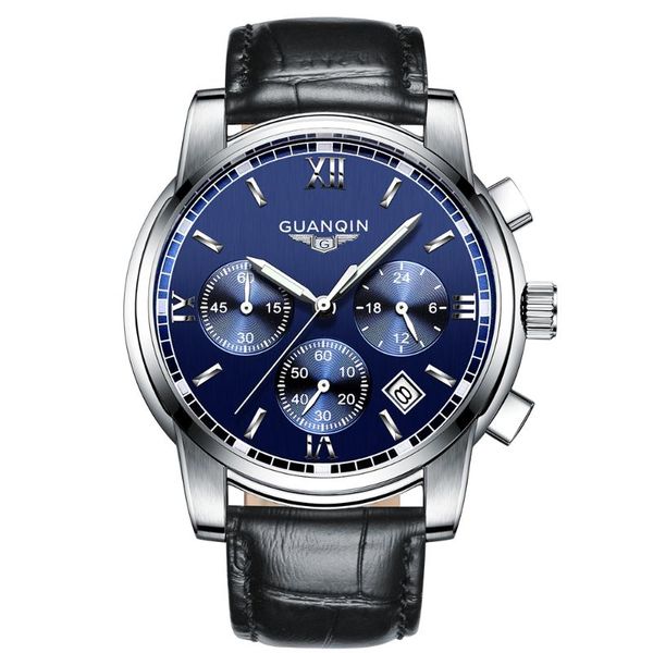 wristwatches guanqin business style men watches quartz watch stainless steel date waterproof sport wrist man, Slivery;brown
wristwatches guanqin business style men watches quartz watch stainless steel date waterproof sport wrist man, Slivery;brown