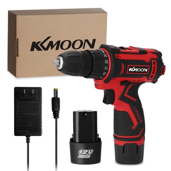 kkmoon 12v cordless drill electric screwdriver lithium battery wireless hand drills brush motor home power tool professiona
kkmoon 12v cordless drill electric screwdriver lithium battery wireless hand drills brush motor home power tool professiona