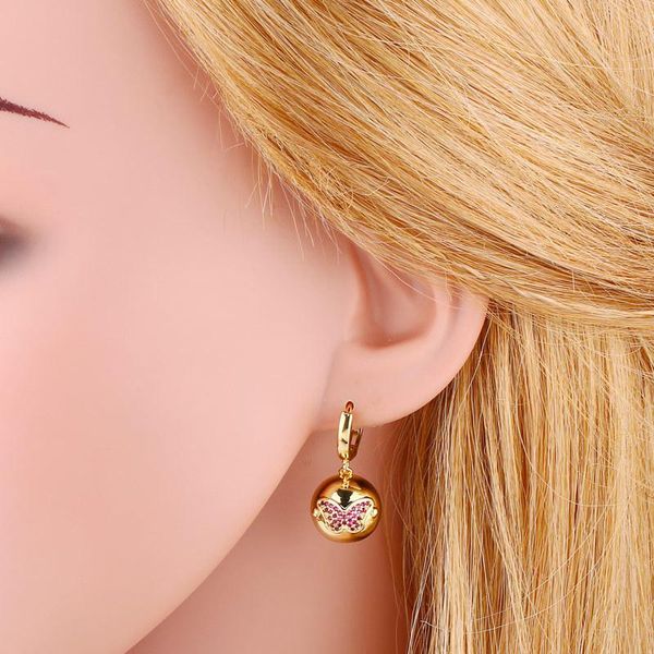 wholesale ins golden ball earrings creative personality retro round gold bead butterfly love for women dangle & chandelier, Silver
wholesale ins golden ball earrings creative personality retro round gold bead butterfly love for women dangle & chandelier, Silver