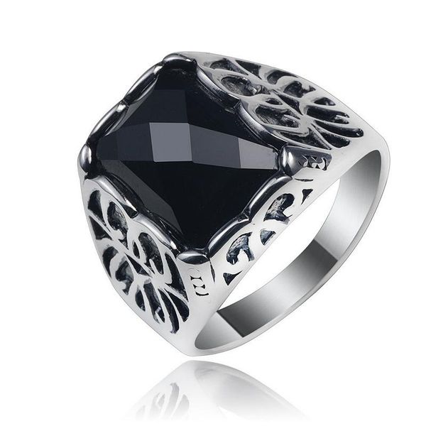 cluster rings creative gothic punk for men geometric black crystal vintage stainless steel ring jewelry wedding accessories, Golden;silver
cluster rings creative gothic punk for men geometric black crystal vintage stainless steel ring jewelry wedding accessories, Golden;silver