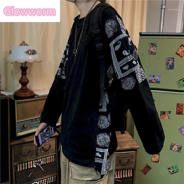 spring tshirt women t shirt plus size long-sleeved t-shirt cashew flower stitching loose korean harajuku gothic punk clothes women's, White
spring tshirt women t shirt plus size long-sleeved t-shirt cashew flower stitching loose korean harajuku gothic punk clothes women's, White