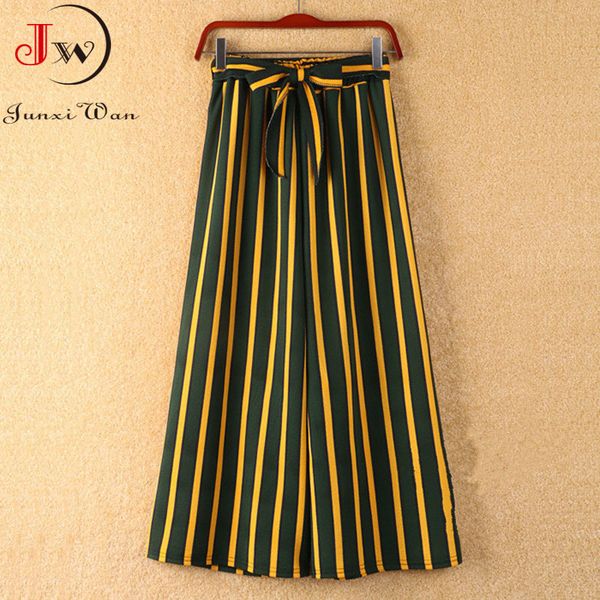 spring summer women striped high waist wide leg pants straight ankle-length all-match girls casual long trousers fashion 210510, Black;white
spring summer women striped high waist wide leg pants straight ankle-length all-match girls casual long trousers fashion 210510, Black;white