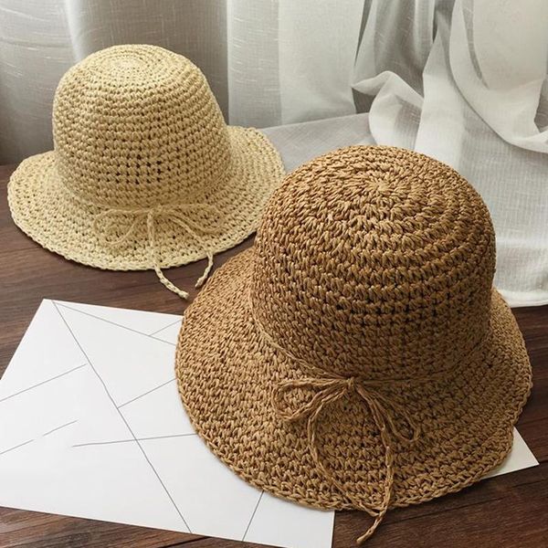 caps & hats girls straw hat summer beach baby sun round wide brim children bow women parent-child, Yellow
caps & hats girls straw hat summer beach baby sun round wide brim children bow women parent-child, Yellow