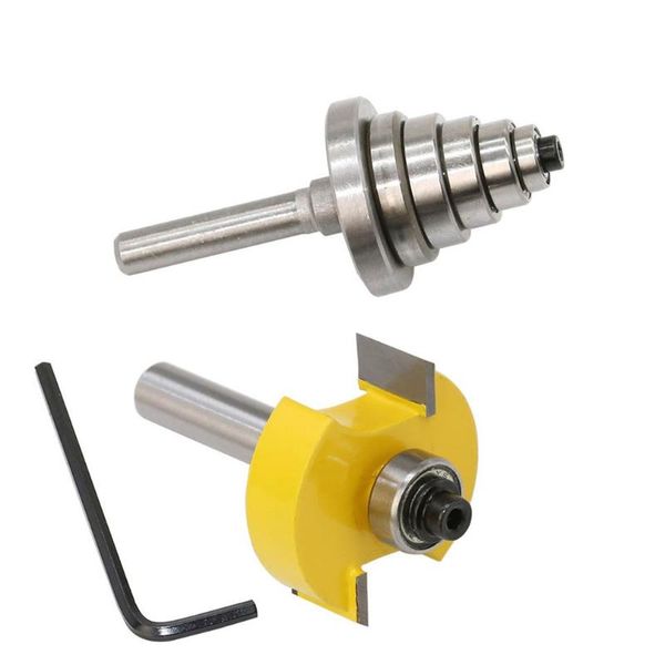 hand & power tool accessories shank adjustable rabbet router bit with 7 bearings set high speed steel tenon cutter for woodworking tools 1
hand & power tool accessories shank adjustable rabbet router bit with 7 bearings set high speed steel tenon cutter for woodworking tools 1