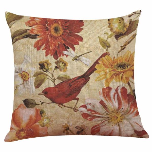 pillow case pillowcase butterfly love flower bird cover cotton and linen 45x45cm single-sided printing home decration
pillow case pillowcase butterfly love flower bird cover cotton and linen 45x45cm single-sided printing home decration