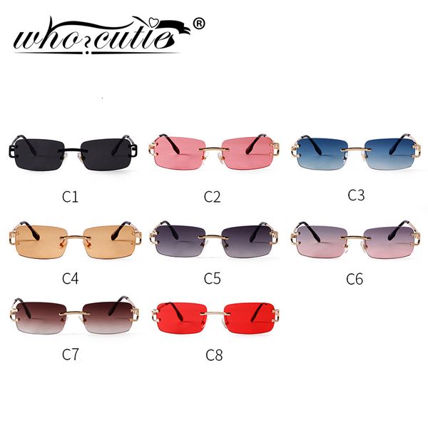 luxury designer sunglasses blue rimless rectangle men 2021 brand design metal fashion square sun glasses for women gradient lens frameless u, White;black
luxury designer sunglasses blue rimless rectangle men 2021 brand design metal fashion square sun glasses for women gradient lens frameless u, White;black