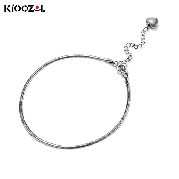 link, chain kioozol simple stainless steel silver color bracelet heart pendant for men fashion metal 088 ko2, Black
link, chain kioozol simple stainless steel silver color bracelet heart pendant for men fashion metal 088 ko2, Black