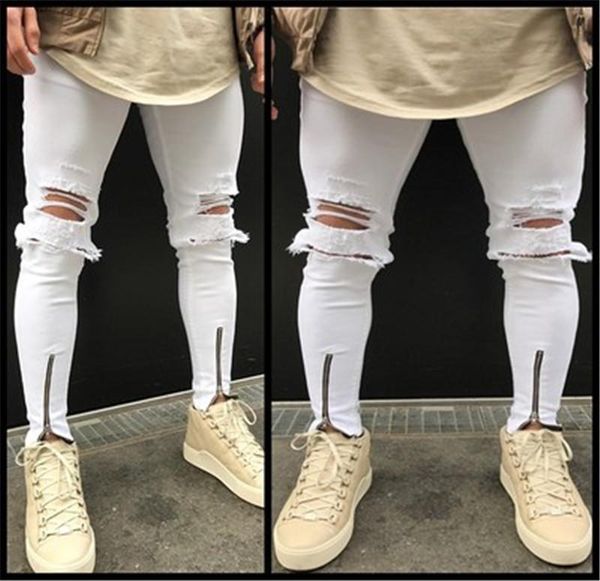 male hole slim elasticity jeans fashion trend skinny zipper washed ripped destroyed jean designer male folds biker hip hop denim trousers, Blue
male hole slim elasticity jeans fashion trend skinny zipper washed ripped destroyed jean designer male folds biker hip hop denim trousers, Blue