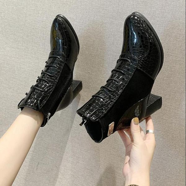 boots winter ankle women shoes woman fashion high-heeled snakeskin pattern pu 2021 short fur warm, Black
boots winter ankle women shoes woman fashion high-heeled snakeskin pattern pu 2021 short fur warm, Black