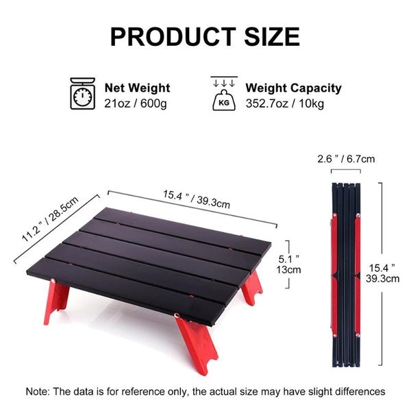camp furniture mini ultra light portable table foldable for outdoor camping picnic barbecue tours tableware folding computer desk collapsibl
camp furniture mini ultra light portable table foldable for outdoor camping picnic barbecue tours tableware folding computer desk collapsibl