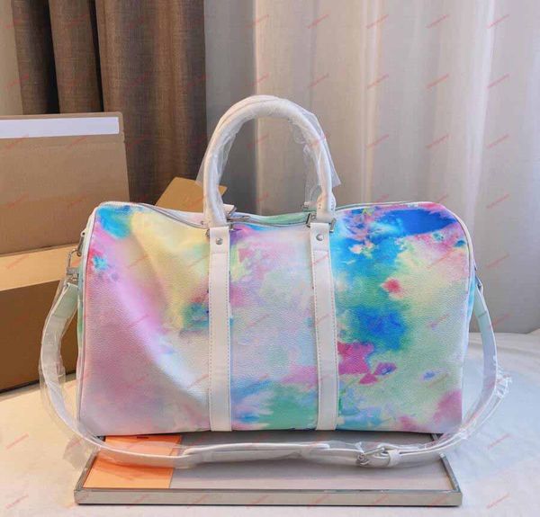soft leather duffel bag 45cm large capacity handbag women tie dye zipper letter print bags womens men shoulder tote travel handbags
soft leather duffel bag 45cm large capacity handbag women tie dye zipper letter print bags womens men shoulder tote travel handbags