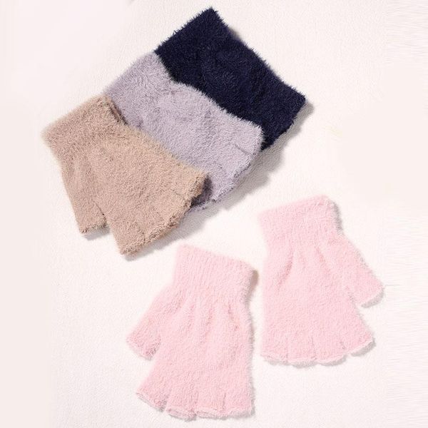 five fingers gloves autumn winter warm solid color touch screen knitting half finger wool korean female lovely mittens, Blue;gray
five fingers gloves autumn winter warm solid color touch screen knitting half finger wool korean female lovely mittens, Blue;gray