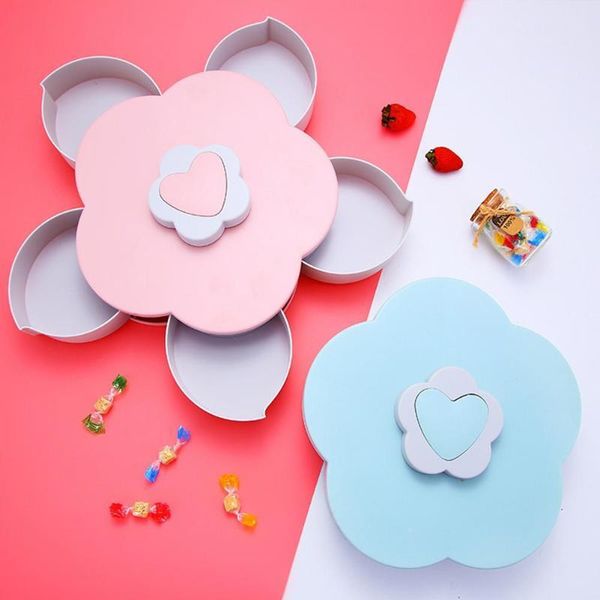 storage boxes & bins rotatable container case plastic candy holder box organizer accessories five-divided compartment 38*38*10cm
storage boxes & bins rotatable container case plastic candy holder box organizer accessories five-divided compartment 38*38*10cm