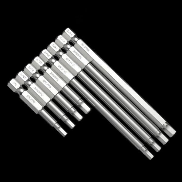 hand tools broppe 1/4 inch imperial hex s2 alloy steel electric screwdriver bit magnetic socket set 10pcs 50/100mm
hand tools broppe 1/4 inch imperial hex s2 alloy steel electric screwdriver bit magnetic socket set 10pcs 50/100mm