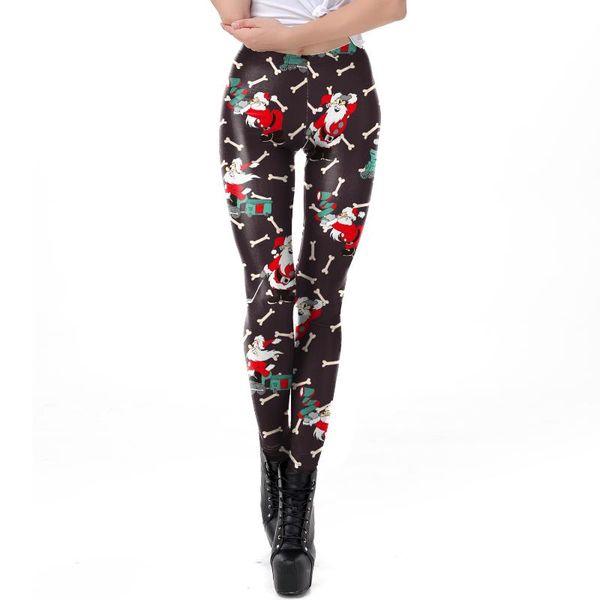 women's leggings merry christmas gift female plus size clothing mid-waist pants slim fitness women festival 3d printing legging, Black
women's leggings merry christmas gift female plus size clothing mid-waist pants slim fitness women festival 3d printing legging, Black