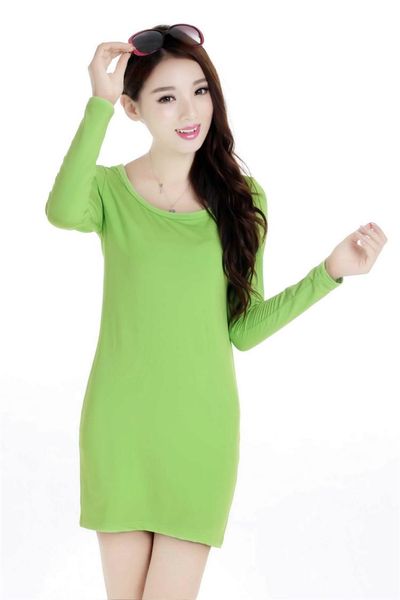 women's t-shirt 2021 plus size women clothing spring autumn basic long t shirt sleeve round neck elastic underwear w00272, White
women's t-shirt 2021 plus size women clothing spring autumn basic long t shirt sleeve round neck elastic underwear w00272, White