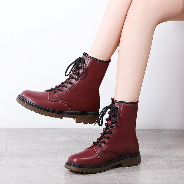 boots botas de mujer women ankle genuine leather flats winter waterproof ladies woman non-slip solid 2021 chaussure femme, Black
boots botas de mujer women ankle genuine leather flats winter waterproof ladies woman non-slip solid 2021 chaussure femme, Black