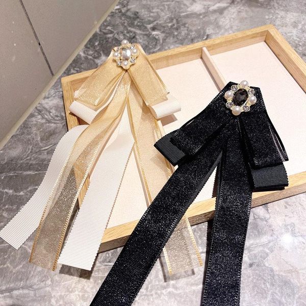 pins, brooches long streamer bow tie brooch fabric ribbon shirt collar pin flower korean lace retro crystal rhinestone pearl accessories, Gray
pins, brooches long streamer bow tie brooch fabric ribbon shirt collar pin flower korean lace retro crystal rhinestone pearl accessories, Gray