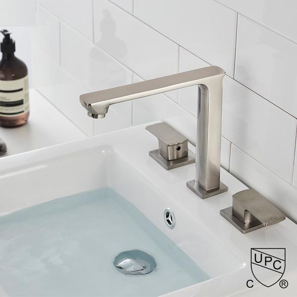 deck mounted duble handle 3 hole basin faucet brass and cold water holes square washbasin mixer tap bathroom sink faucets
deck mounted duble handle 3 hole basin faucet brass and cold water holes square washbasin mixer tap bathroom sink faucets