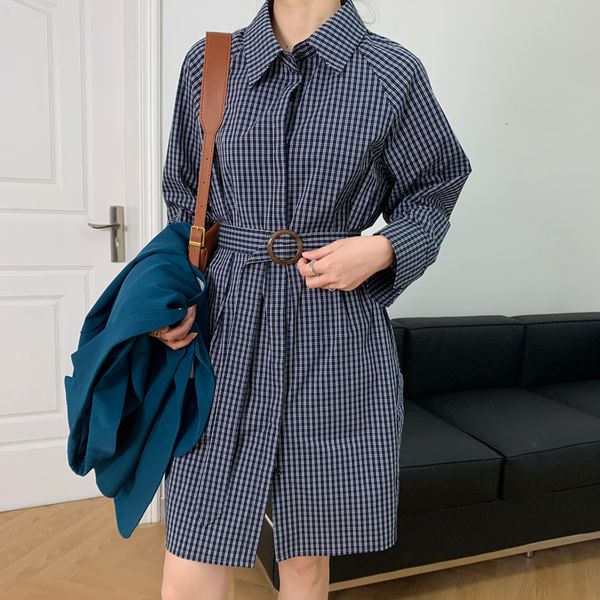 dress 2021 Spring Long Plaid Womens Blouses With Belt Women Fashion Shirt Dress Blusas Roupa Feminina, Black;gray
dress 2021 Spring Long Plaid Womens Blouses With Belt Women Fashion Shirt Dress Blusas Roupa Feminina, Black;gray