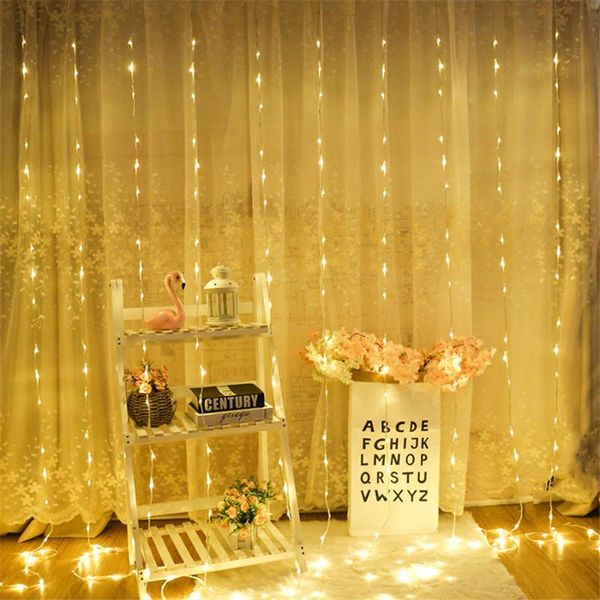 strings thrisdar 3x3m 320led waterfall curtain icicle led string lights meteor shower rain fairy garland for wedding background
strings thrisdar 3x3m 320led waterfall curtain icicle led string lights meteor shower rain fairy garland for wedding background