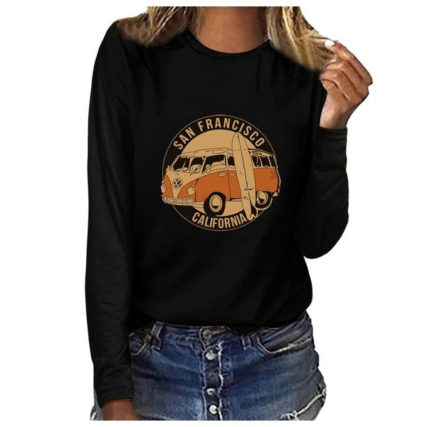 women's t-shirt autumn casual long sleeved t shirts cute cartoon car printed elegant fashion clothes ladies clothing mujer 2021, White
women's t-shirt autumn casual long sleeved t shirts cute cartoon car printed elegant fashion clothes ladies clothing mujer 2021, White